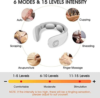 Electric Pulse Neck Massager for Pain Relief