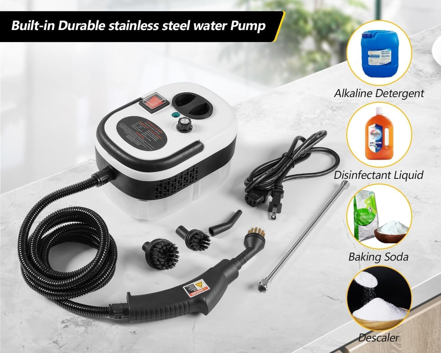 TB-961 Portable Handheld Steam Cleaner